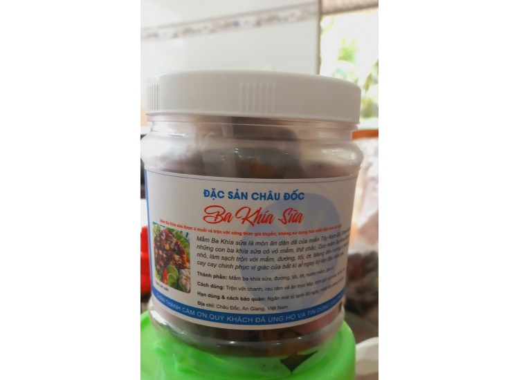 Ba Khía Sữa Trộn Tỏi Ớt
