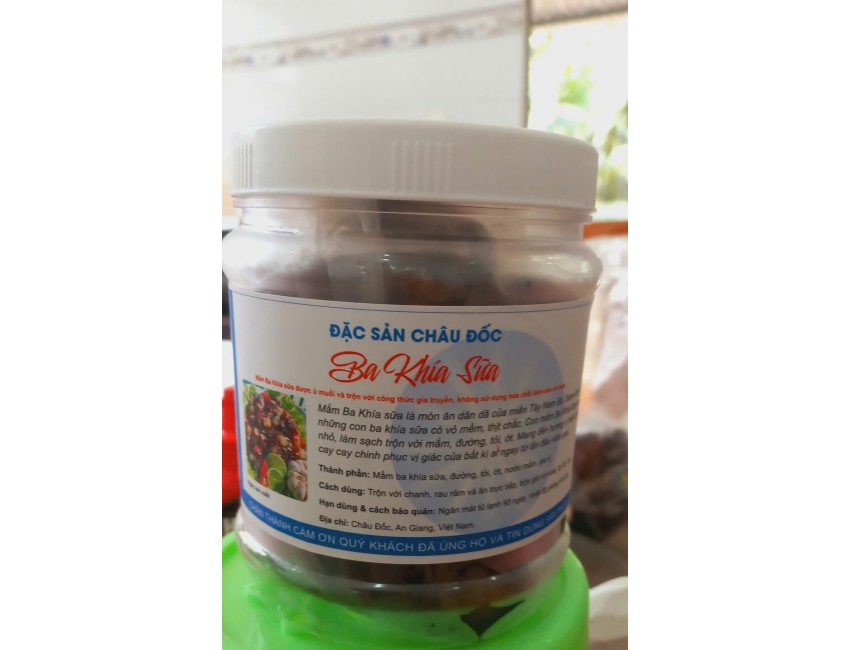 Ba Khía Sữa Trộn Tỏi Ớt