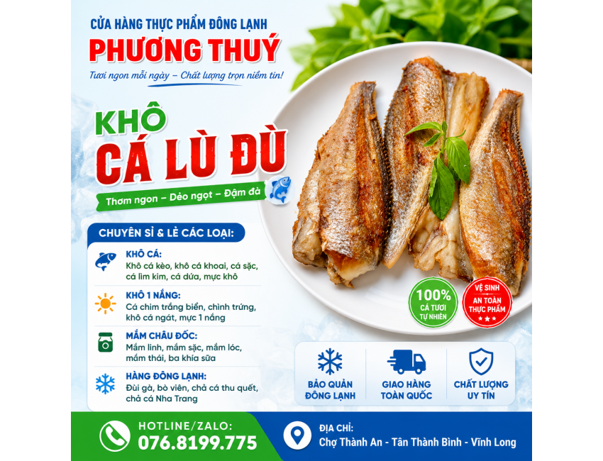 Khô đù 1 nắng Khô đù 1 nắng